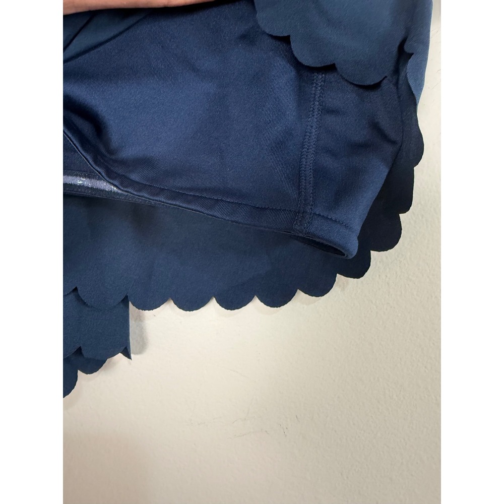 Tuckernuck Sport Navy Scallop Performance Jersey Marisa Short S TN22-3S-Navy - Picture 5 of 7